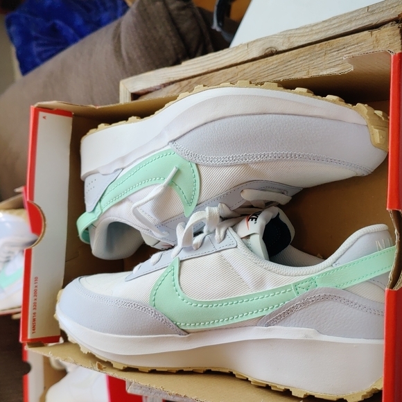 Nike Waffle Debut white mint foam men's size 9 - Picture 12 of 13